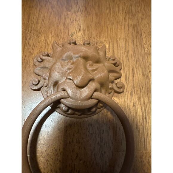 Labrinth Style Door Knockers David Bowie 80s Movie Film Memorabilia Bronze - Picture 2 of 4